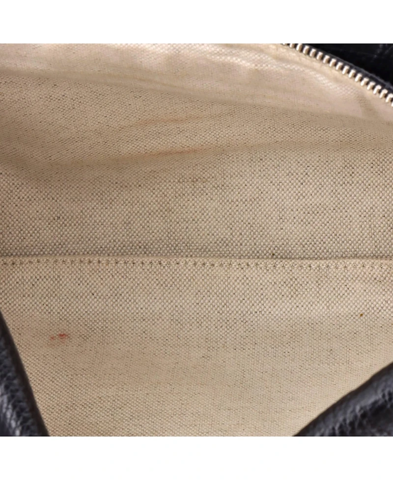 Pre-Owned Gucci Front Pocket Belt Bag Jumbo Gg Embossed Leather