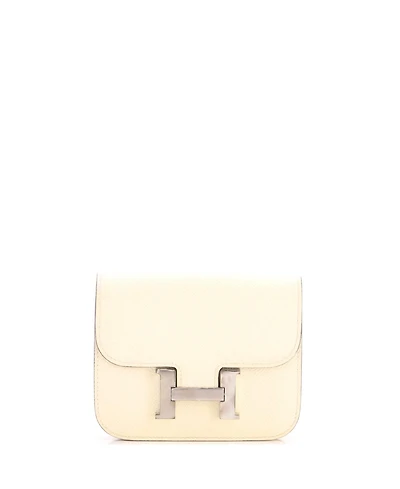 Pre-Owned Hermes Constance Slim Wallet Epsom