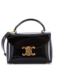 Pre-Owned Celine Teen Nino Top Handle Bag Patent
