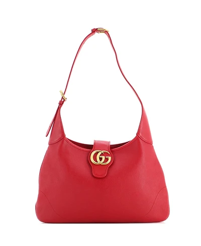 Pre-Owned Gucci Medium Aphrodite Shoulder Bag Leather