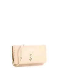 Pre-Owned Saint Laurent Classic Monogram Phone Holder Shoulder Bag Leather