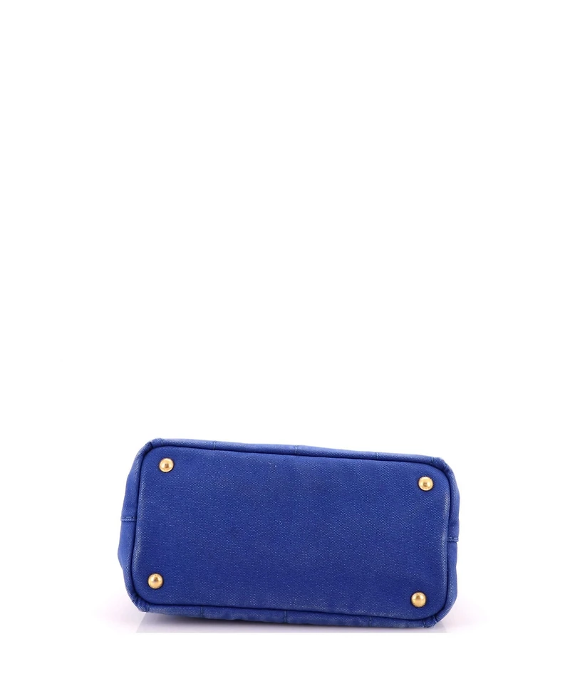 Pre-Owned Prada Mini Canapa Tote Canvas
