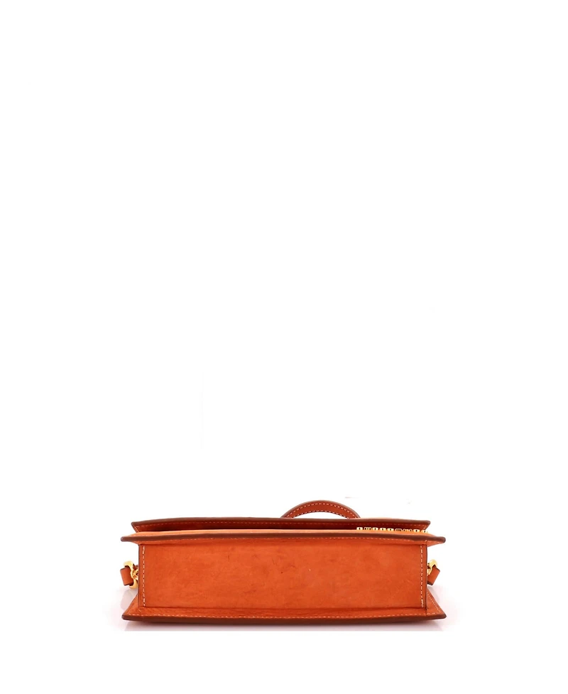 Pre-Owned Jacquemus Large Le Chiquito Bag Suede