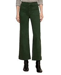 Sanctuary Petite Chelsea Wide-Leg Pocket Ankle Jeans