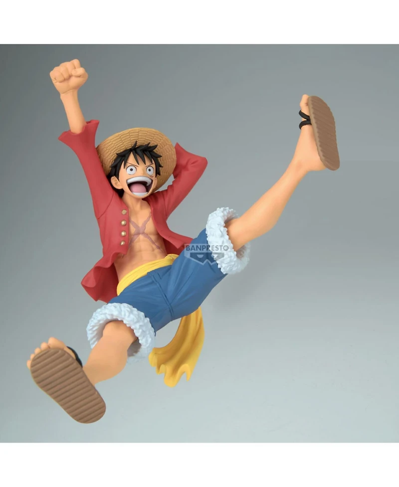 Banpresto One Piece Monkey D. Luffy Romance Dawn 4.15" Collectible Statue, Ages 16+