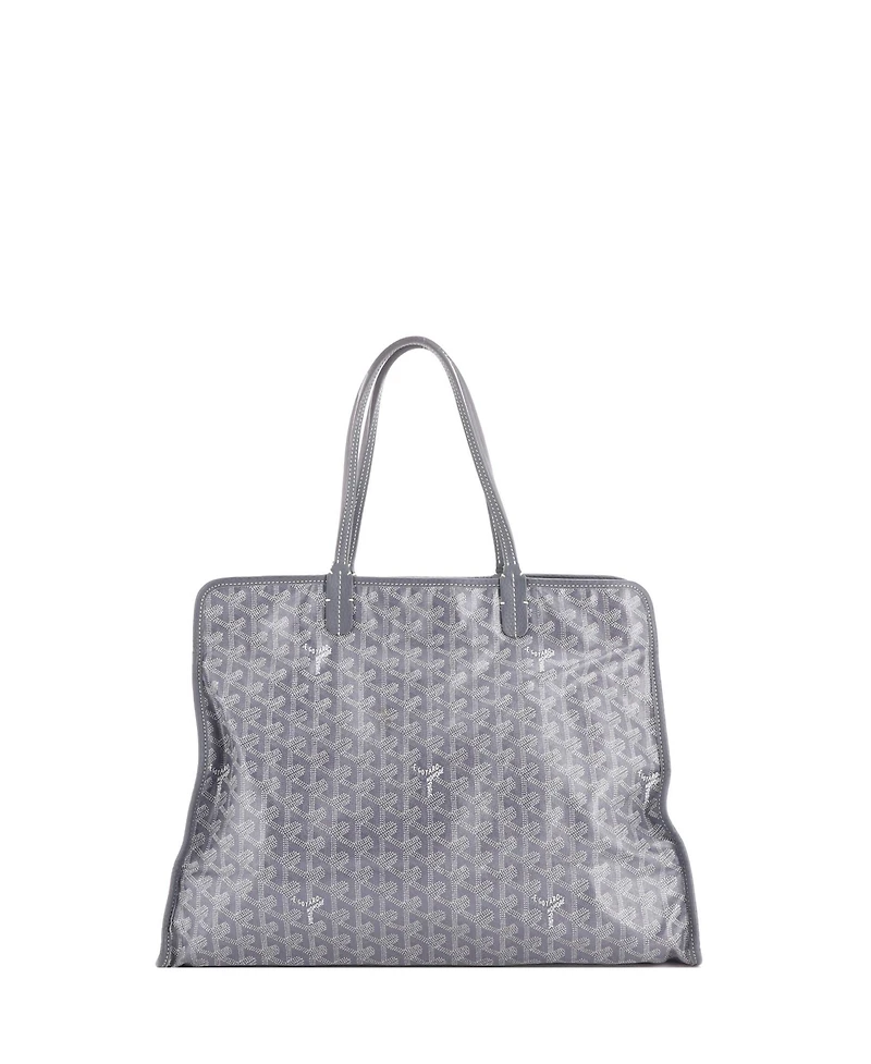 Pre-Owned Goyard Pm Hardy Pet Carrier Coated Canvas