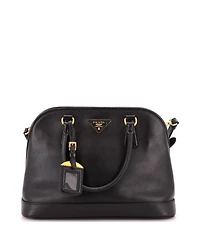 Pre-Owned Prada Medium Open Promenade Bag Saffiano Leather