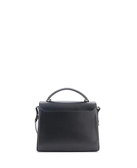 Pre-Owned Saint Laurent Medium Cassandra Top Handle Bag Leather and Suede
