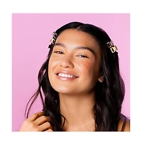 Gimme Beauty Mini Square Claw Clip Set Small Hair Accessories Perfect for Bangs and Fine Hair 12 Pack