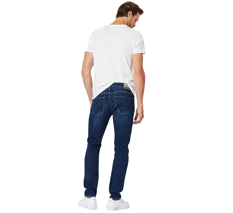 Mavi Jeans Men's Matt Straight-Leg Dark-Wash Relaxed-Fit Jeans