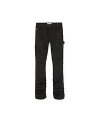 Hvman Chosen To Prevail x Cult Men's Mars Loose-Fit Bootcut Cargo Denim Jeans