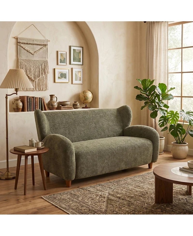 Streamdale Furniture Nordic Chenille 58" Loveseat Sofa