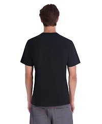Karl Lagerfeld Paris Men's Left Chest Patch Logo Modern-Fit Cotton T-Shirt