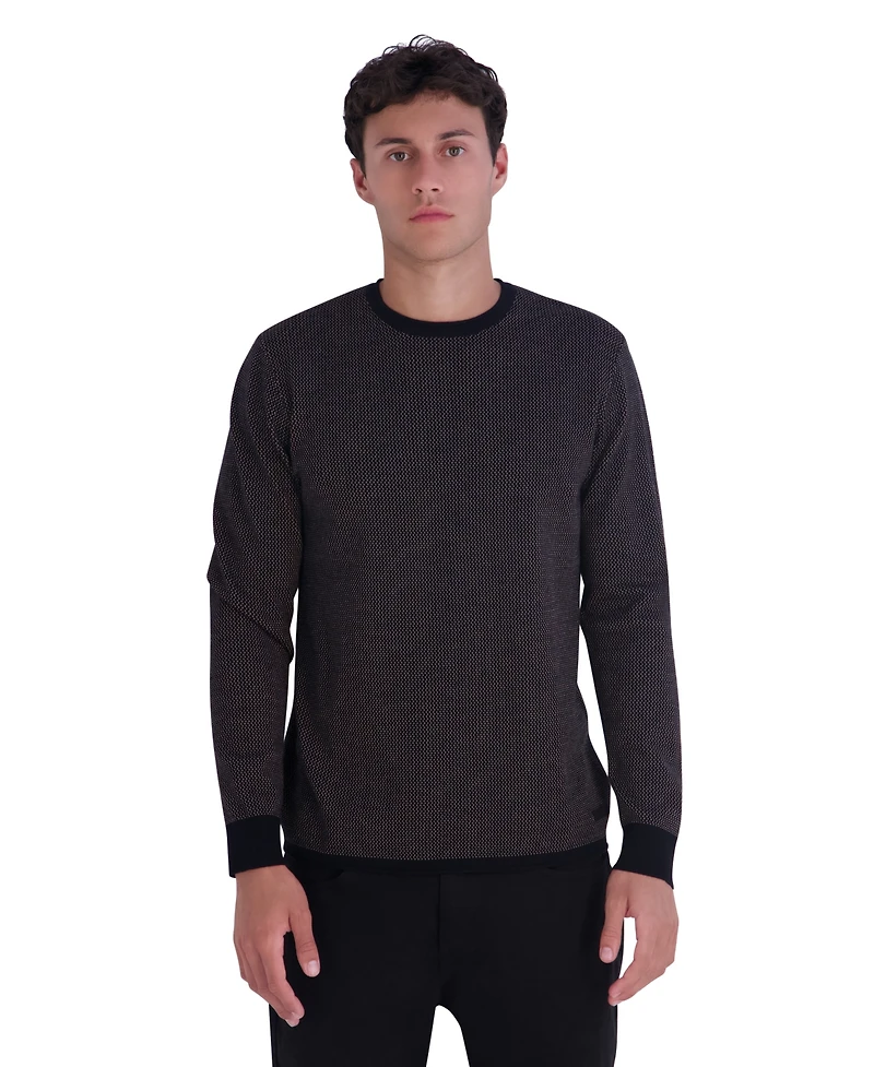 Karl Lagerfeld Paris Women's Modern-Fit Unfinished-Hem Sweater