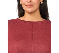Vince Camuto Plus Long Sleeve Midi Dress