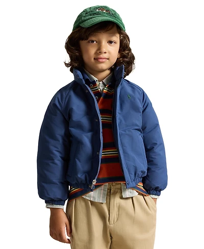 Polo Ralph Lauren Boys' 2T-7 Down Mockneck Jacket