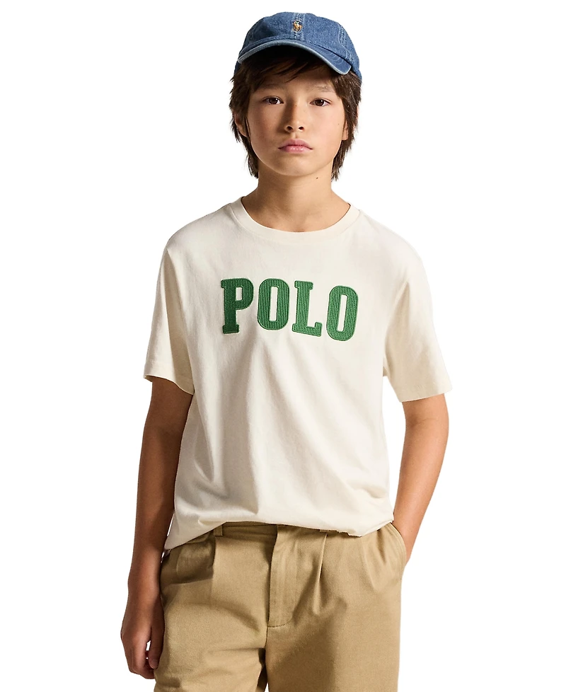 Polo Ralph Lauren Boys' 8-20 Logo Cotton Jersey T-Shirt