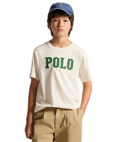 Polo Ralph Lauren Boys' 8-20 Logo Cotton Jersey T-Shirt