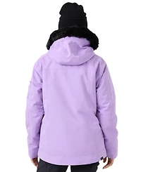 Roxy Women's Meade Removable-Faux-Fur Hooded Jacket