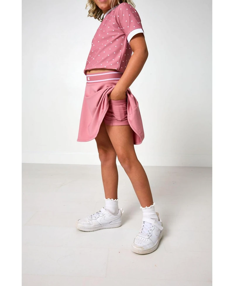 Courtside Kids Girls' (2T-16) Top Spin Skort
