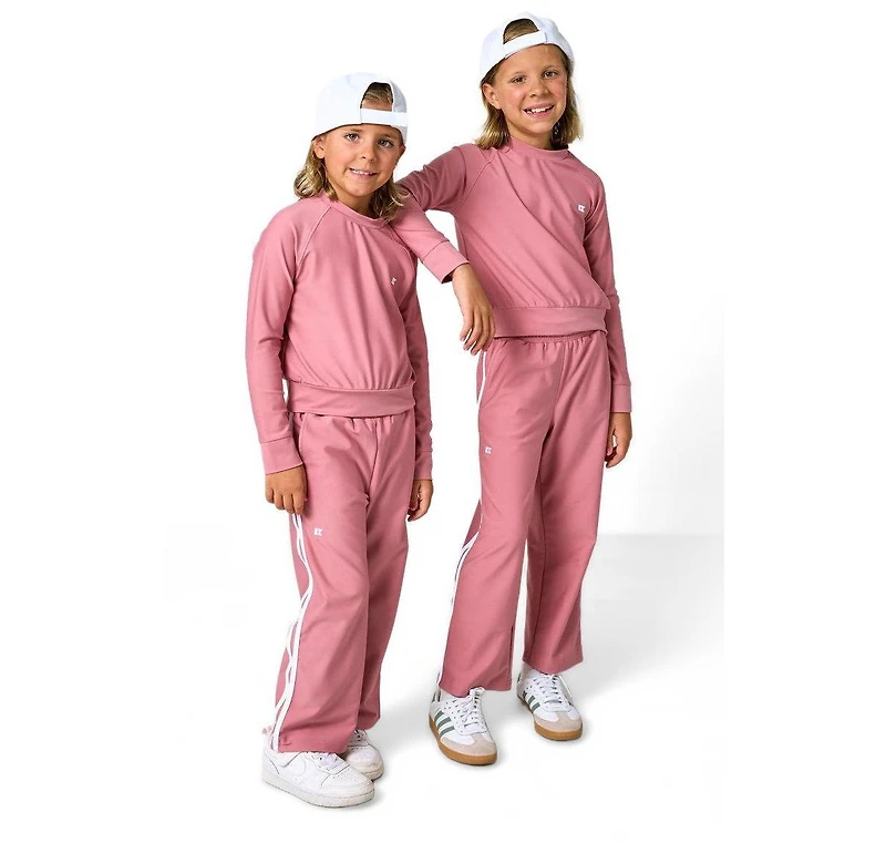 Courtside Kids Girls' 2- 16 Wide Leg Sweatpants