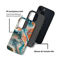 Lisen 2-Layer Phone Case Compatible with Apple iPhone 17