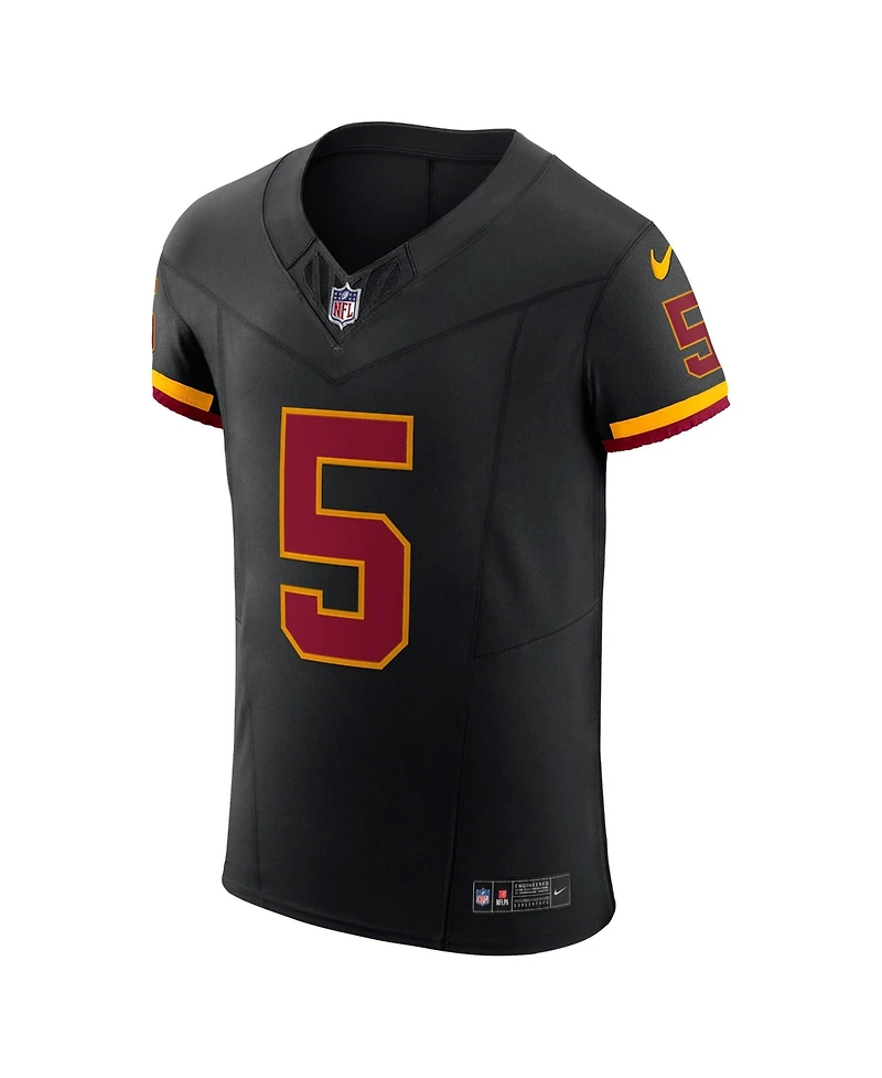 Nike Men's Jayden Daniels Black Washington Commanders Alternate Vapor F.u.s.e. Elite Jersey