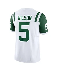 Nike Men's Garrett Wilson White New York Jets Classic Alternate Vapor F.u.s.e. Limited Jersey