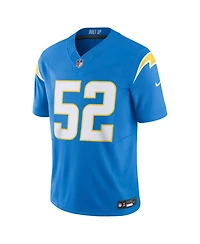 Men's Nike Khalil Mack Powder Blue Los Angeles Chargers Vapor F.u.s.e. Limited Jersey