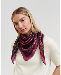 Fable England Women's Eve Narrative Medium Square Scarf