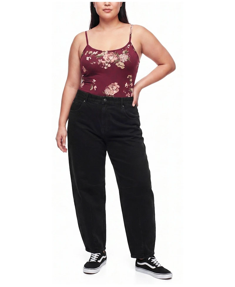 Torrid Plus Foxy Floral-Print Scoop Neck Camisole