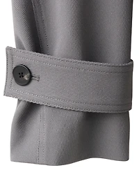 Mango Women's Dario Funnel Neck Belted Trench Coat