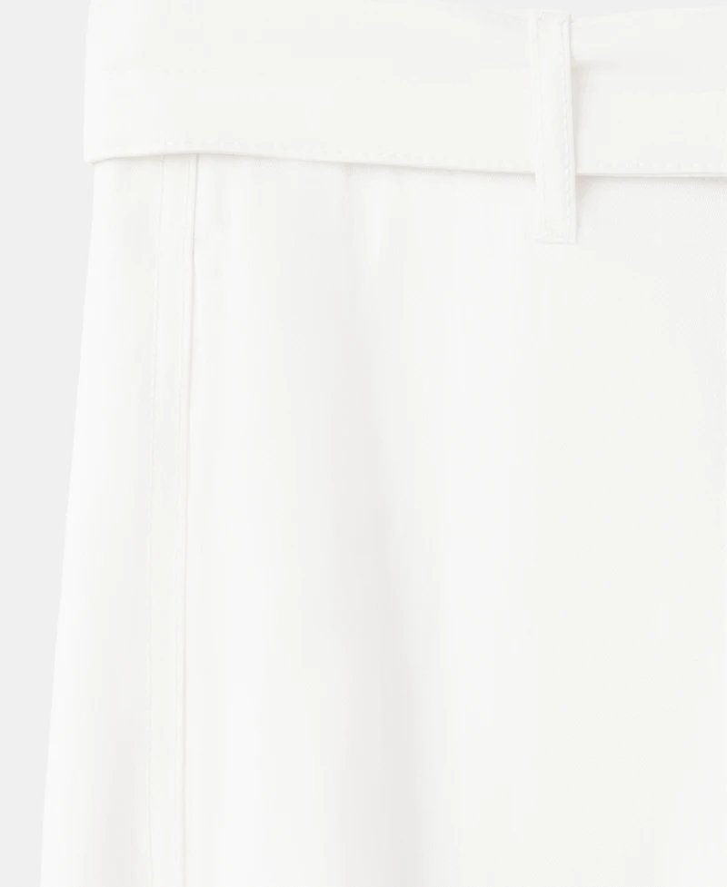 Mango Women's Straight-Fit Mid-Rise Pleated Pants