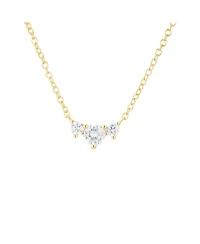 Untamed Petals Capri Crystal Necklace