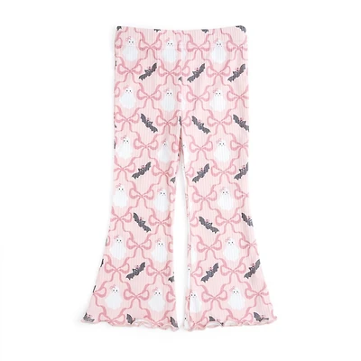 Sweet Wink Big Girls (10-12) Bat And Ghost Trellis Halloween Flare Legging