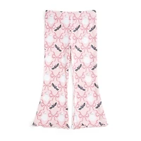 Sweet Wink Big Girls (10-12) Bat And Ghost Trellis Halloween Flare Legging