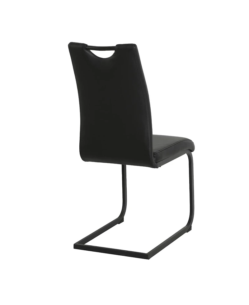 Streamdale Furniture Modern Pu Upholstered Dining Chairs (Set of 4)
