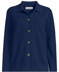 Lands' End Women's Drifter Barn Jacket Sweater