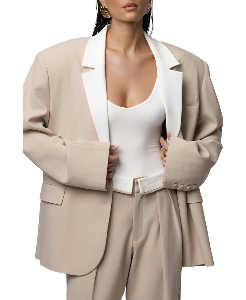 Jluxlabel Women's Command Oversized Blazer