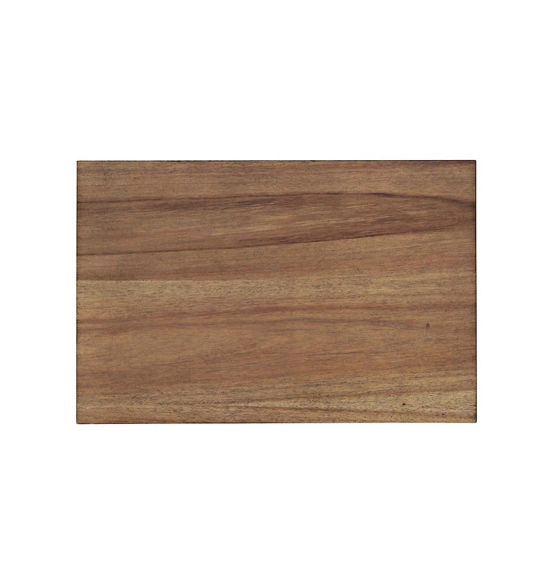 Jofran Claremont Transitional Rustic Wood Accent End Table with Storage