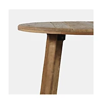 Jofran Solid Wood 42" Square Counter Height Dining Table, Distressed Wood