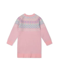 Deux par Deux Toddler Girls' 2T-5T Apres-Ski Fair Isle Knit Dress