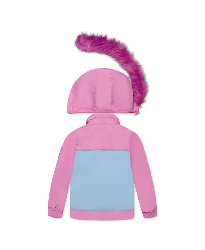 Deux par Little Girls 6TO 8 Two Piece Discover Snowsuit Pinkish