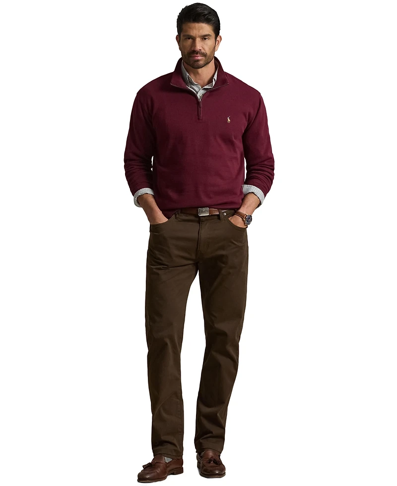 Polo Ralph Lauren Men's Big & Tall Varick Slim Straight Stretch Sateen Pants