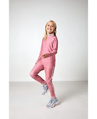 Courtside Kids Girls' 6-16 Retro Half Zip