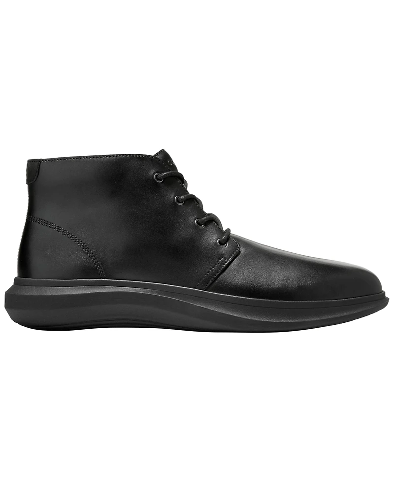 Cole Haan Men's Grand Aerion Leather Lace-up Chukka Boot