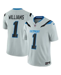 Nike Men's Jameson Williams Silver Detroit Lions 2026 Rivalries Collection Vapor F.u.s.e Stitched Limited Jersey