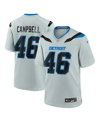 Nike Men's Jack Campbell Silver Detroit Lions 2026 Rivalries Collection Game Jersey