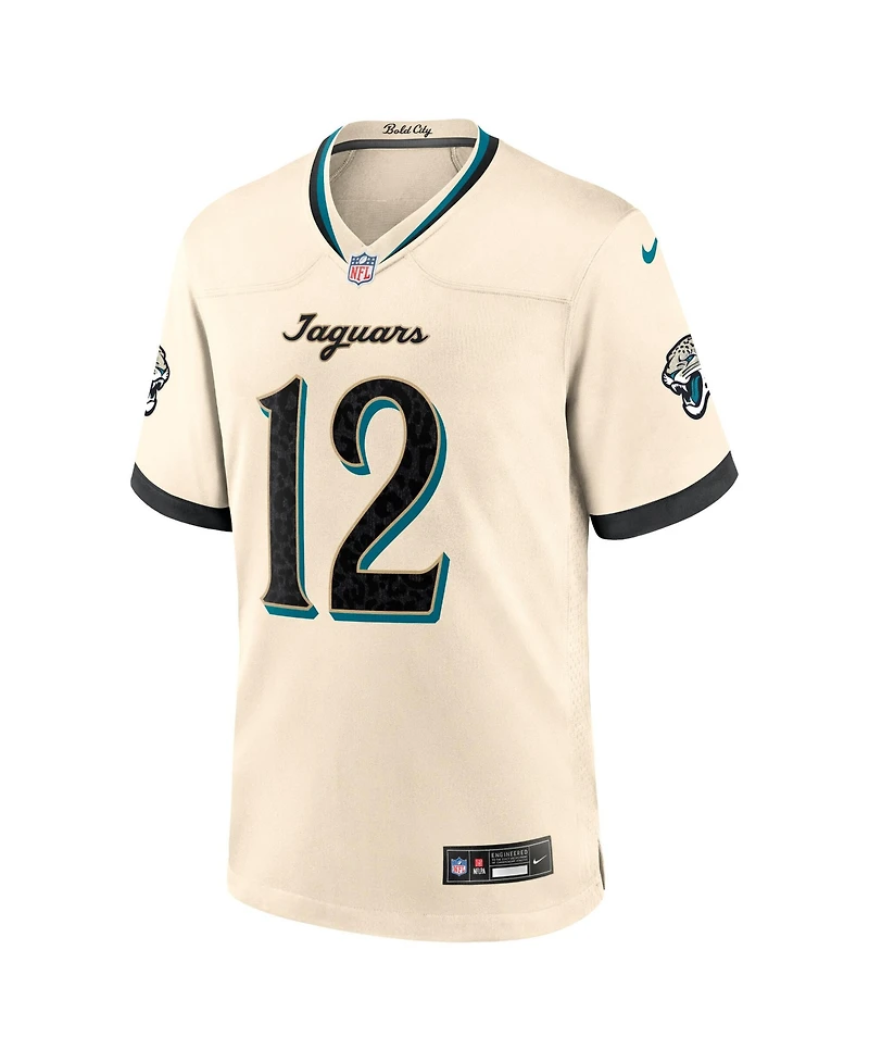Nike Men's Travis Hunter Natural Jacksonville Jaguars 2026 Rivalries Collection Game Jersey