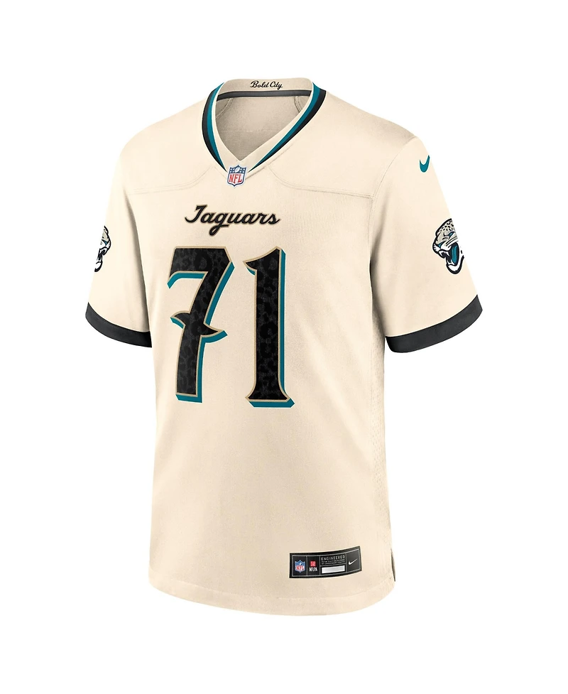 Nike Men's Tony Boselli Natural Jacksonville Jaguars 2026 Rivalries Collection Game Jersey